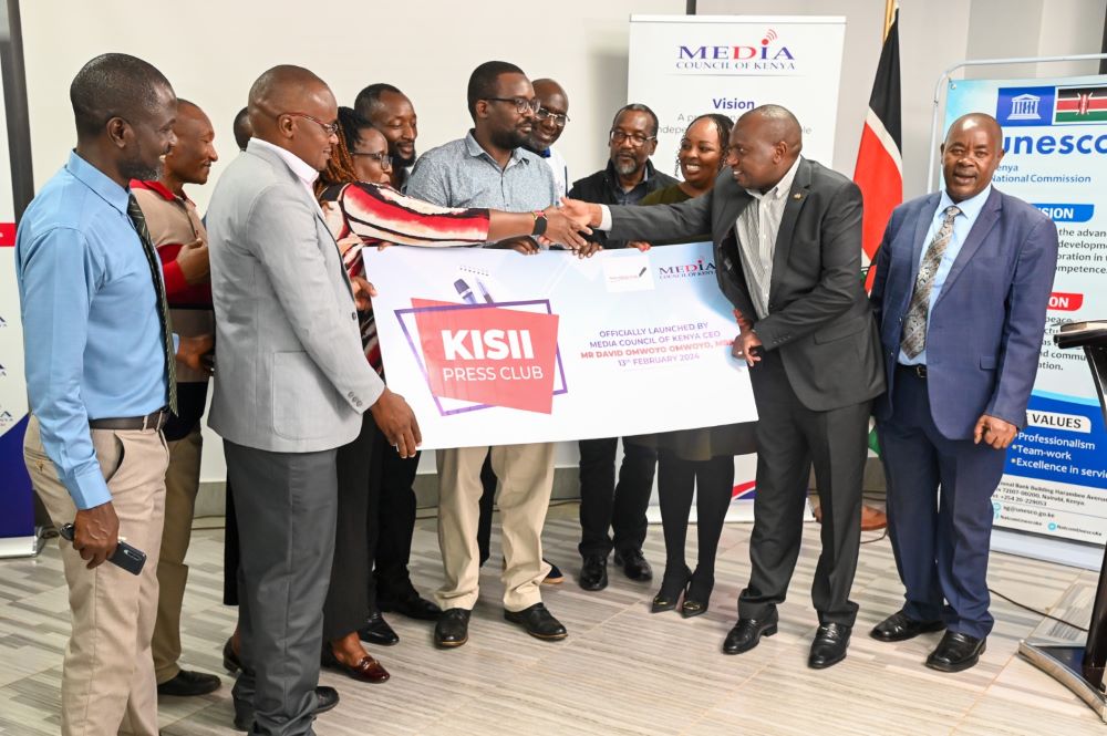 Kisii Press Club formally launched
